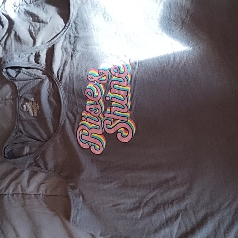 Secret treasures grey sleepwear tank top XL